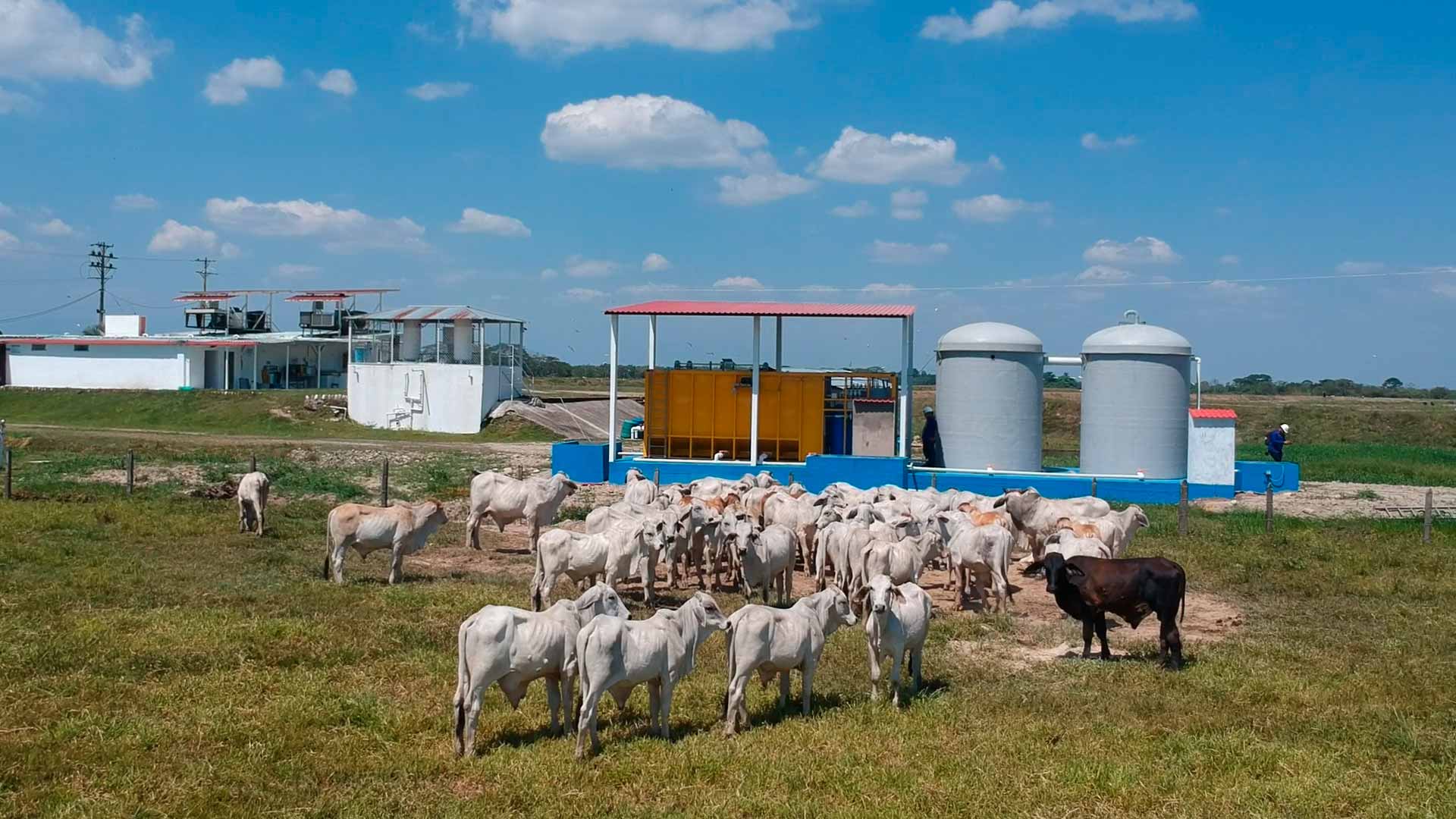 planta de tratamiento de agua instalada en industria agricola - ver mas plantas de tratamiento