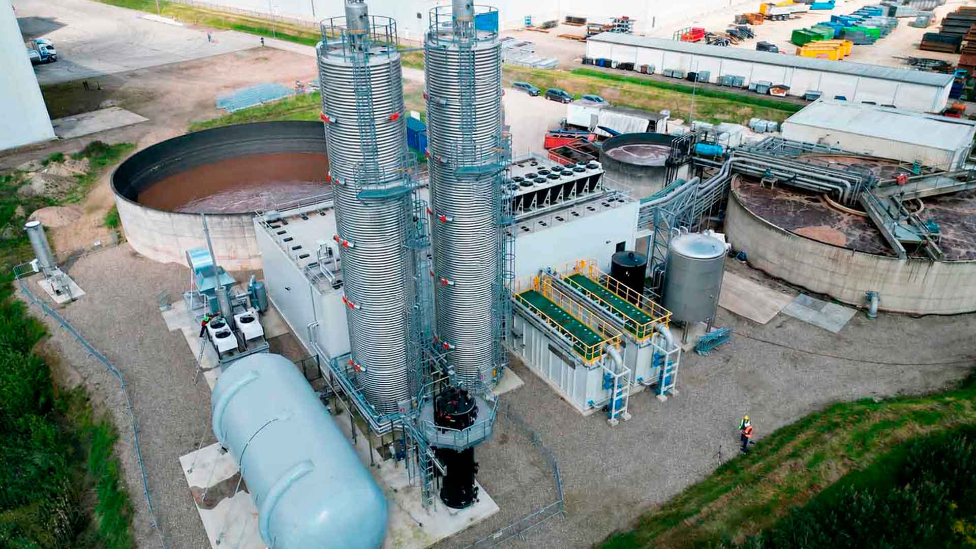 Biogas suero